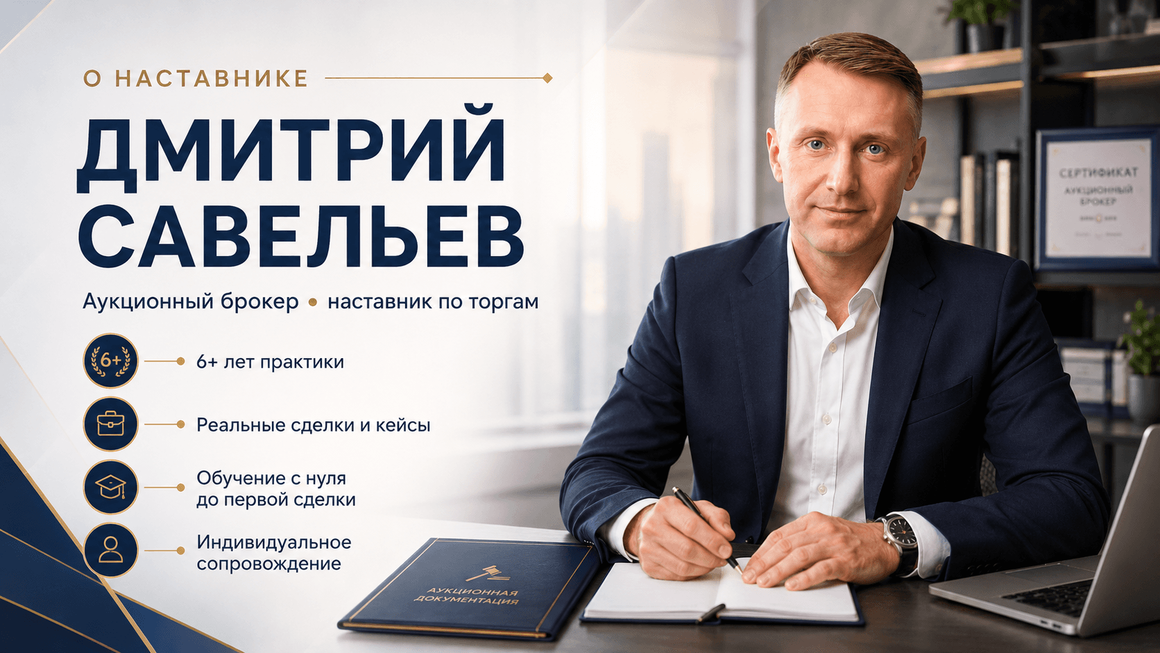 Дмитрий Савельев — наставник